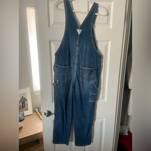 Vintage OshKosh B'gosh Classic Blue Denim Overalls (Adult) - Picture 4 of 4